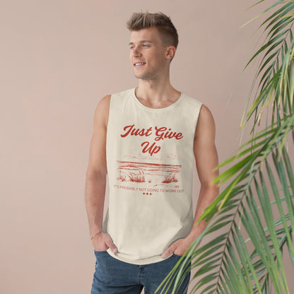 Just give up tank top