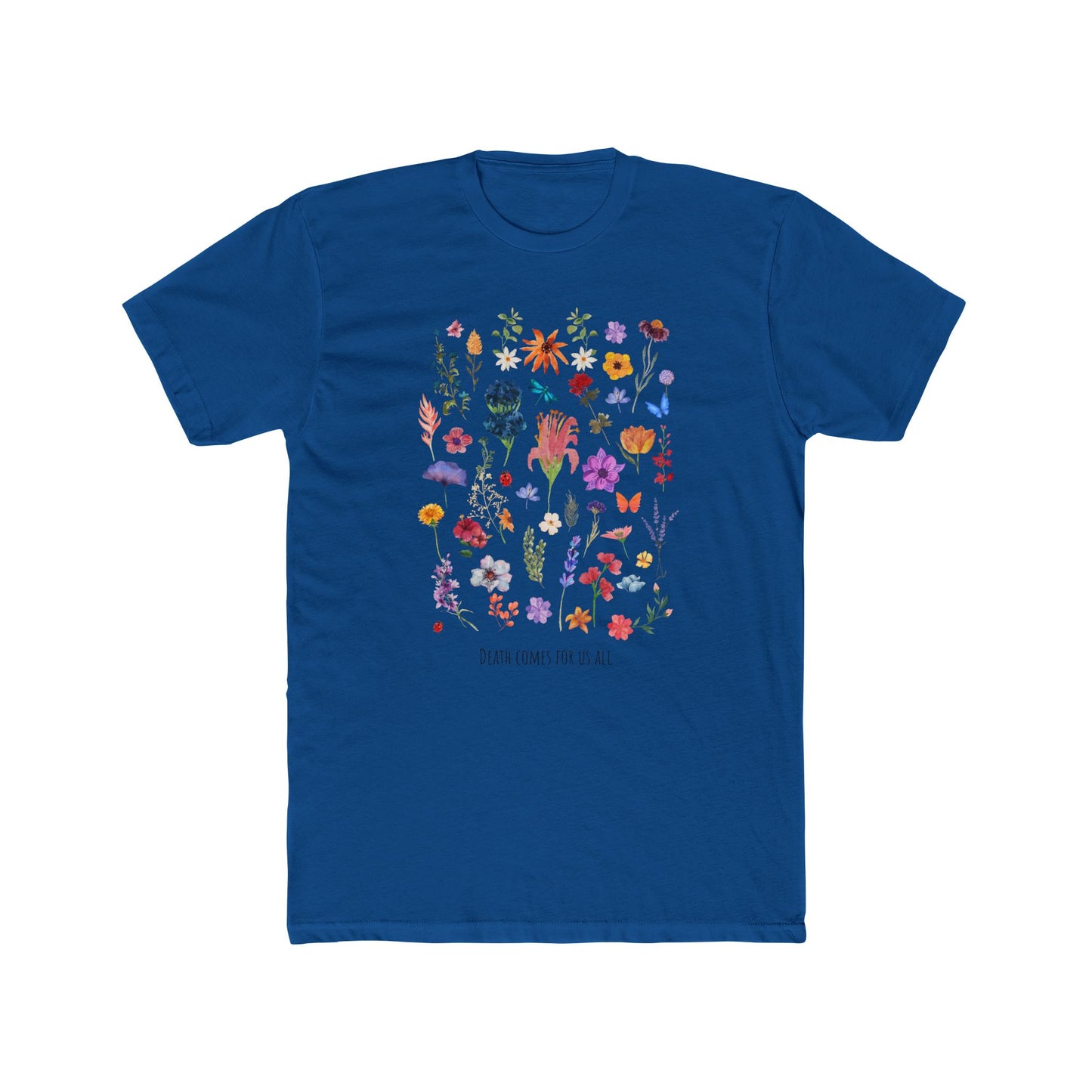 Death Comes For Us All fitted tee