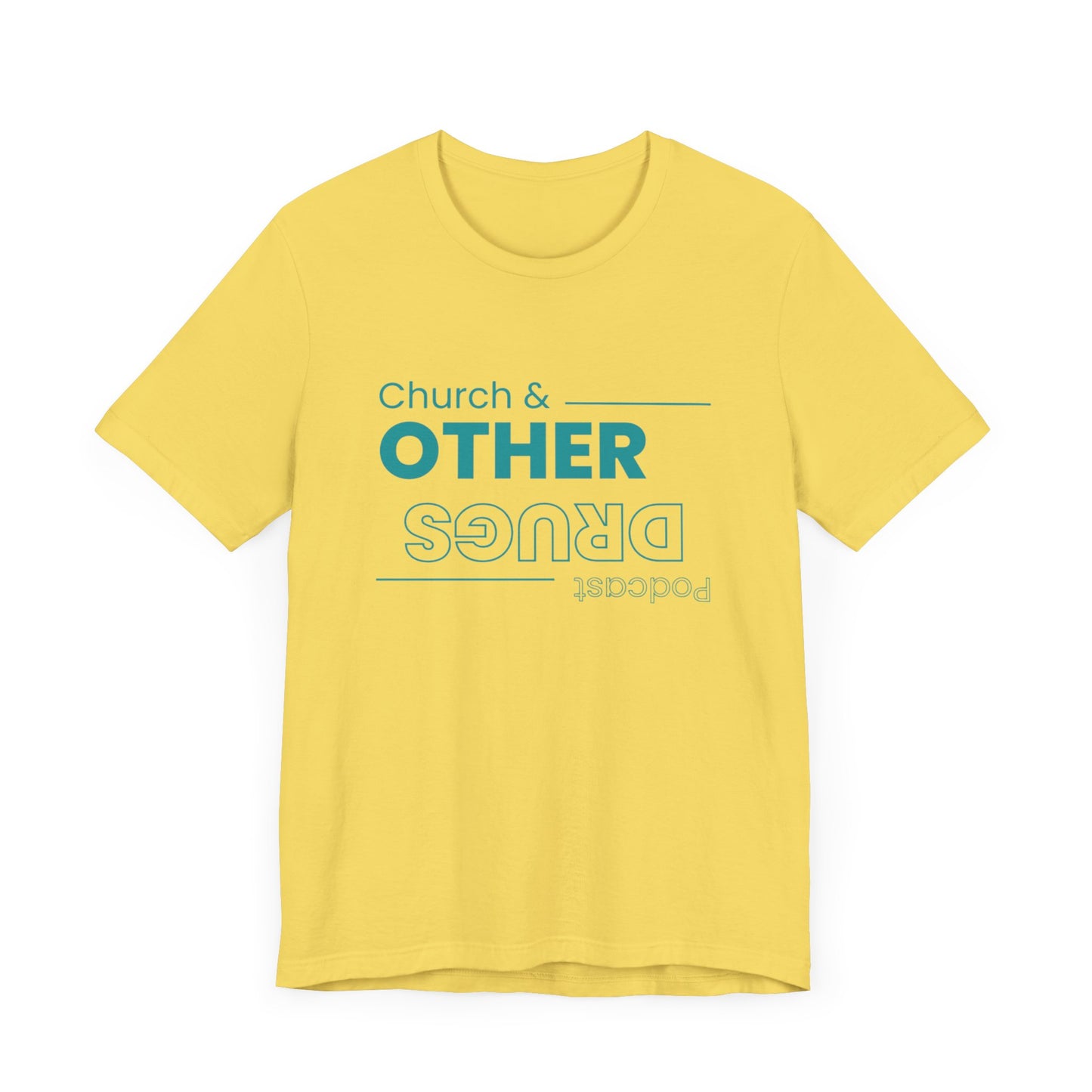 Church & other drugs upside down logo tee