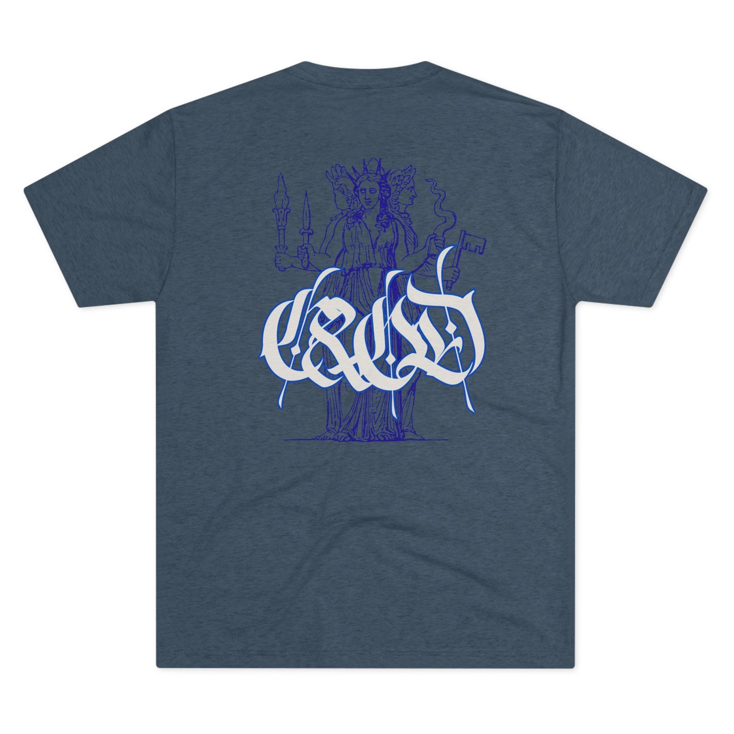 Three Oracles tri-blend comfort tee