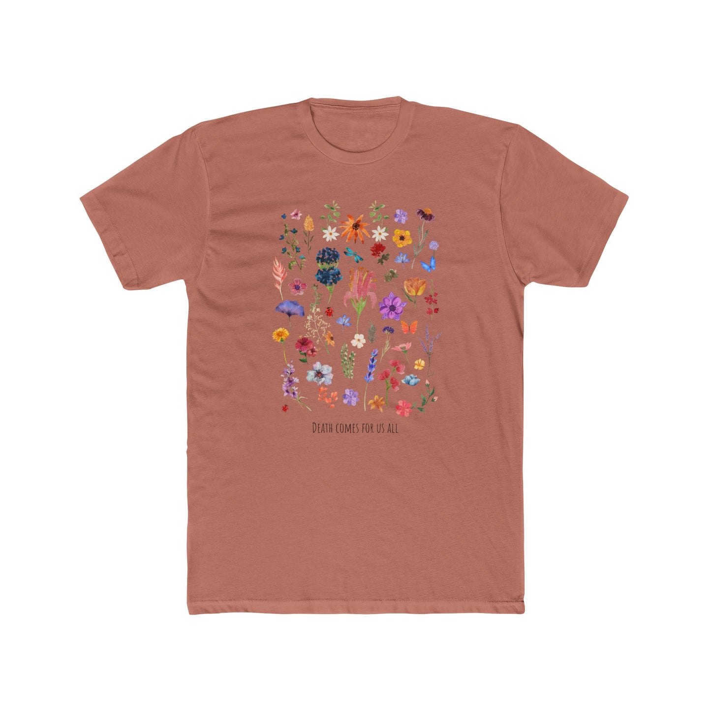 Death Comes For Us All fitted tee