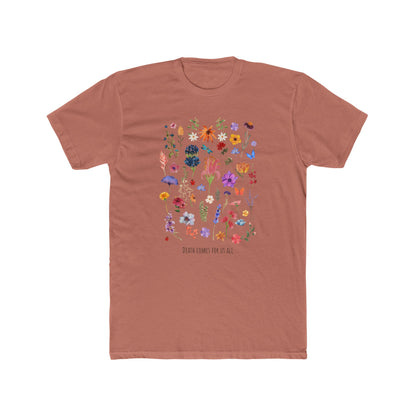 Death Comes For Us All fitted tee