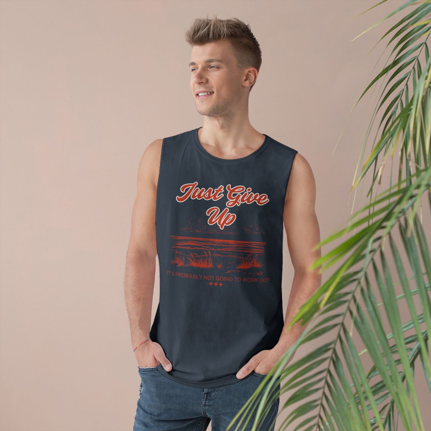 Just give up tank top