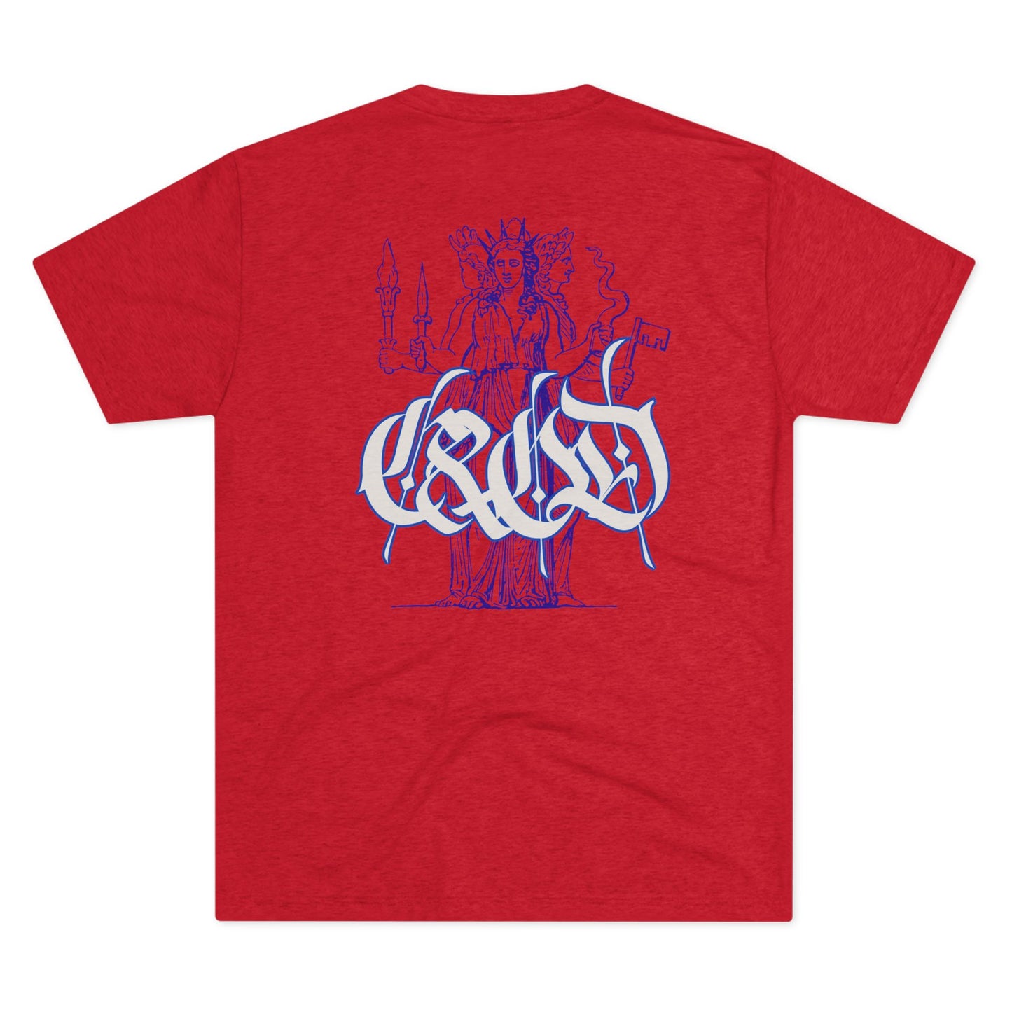 Three Oracles tri-blend comfort tee