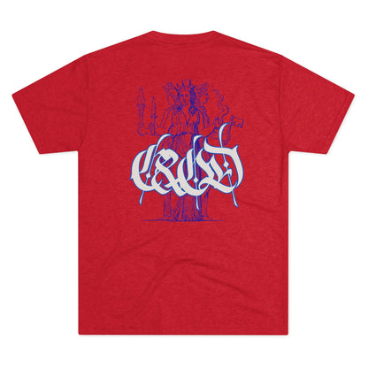 Three Oracles tri-blend comfort tee