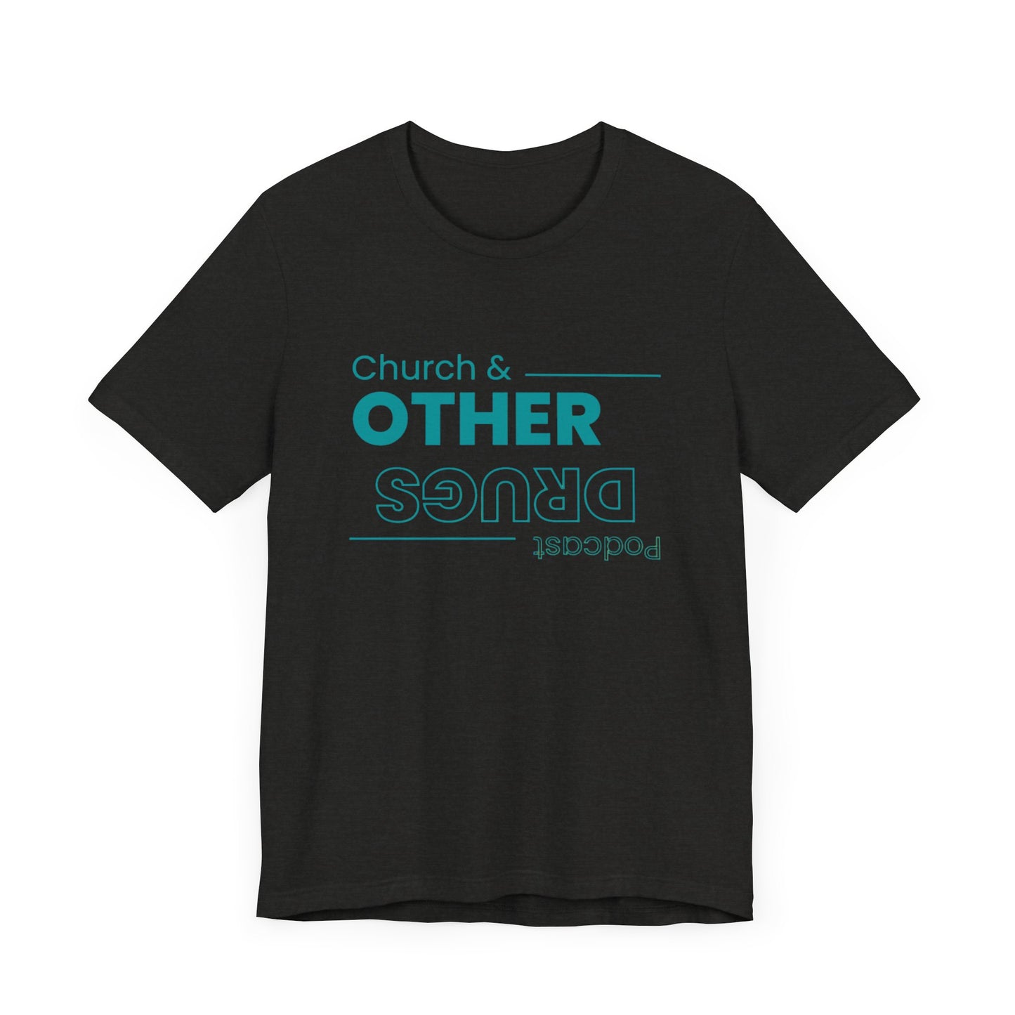 Church & other drugs upside down logo tee