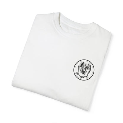 The Hour is Now comfort colors tee