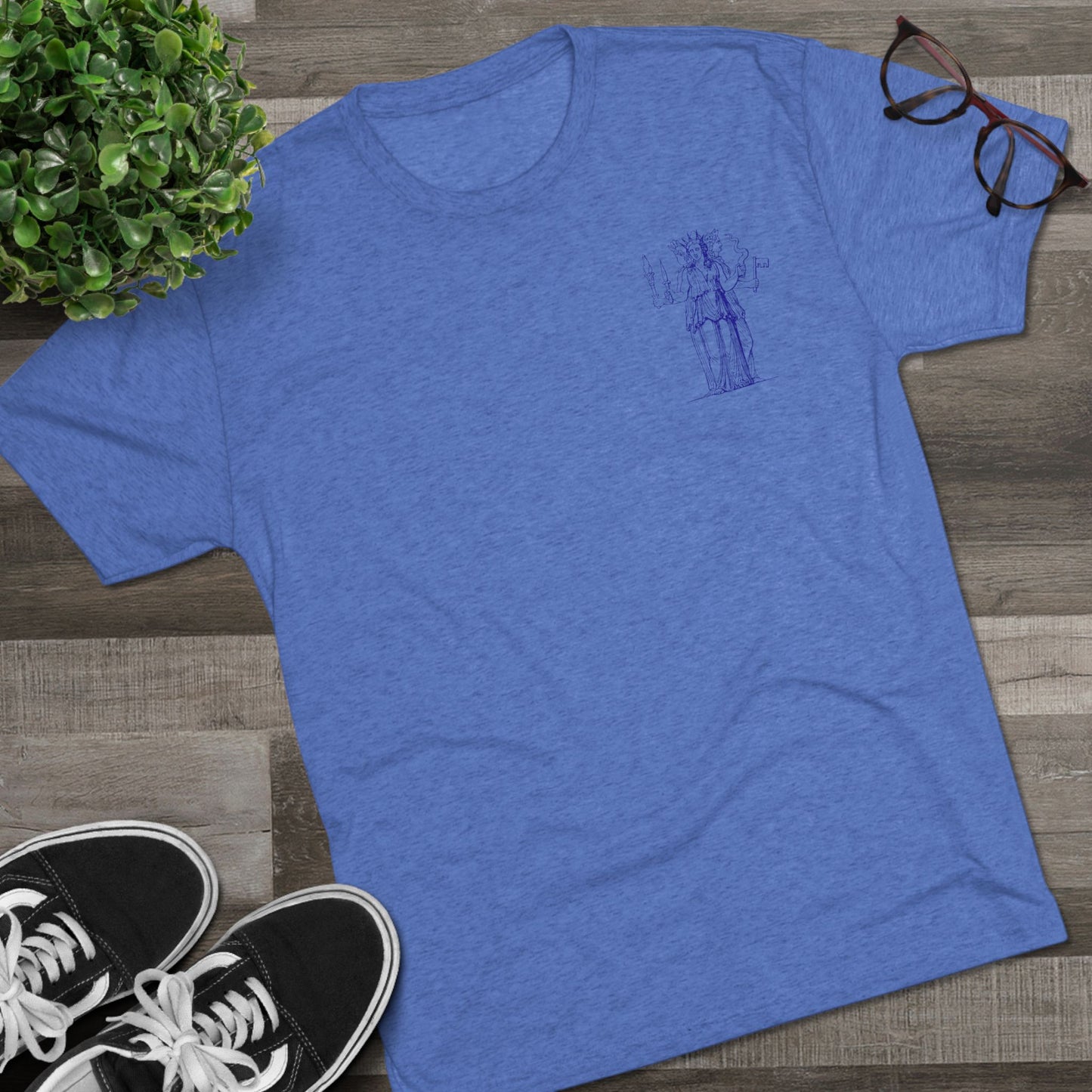 Three Oracles tri-blend comfort tee