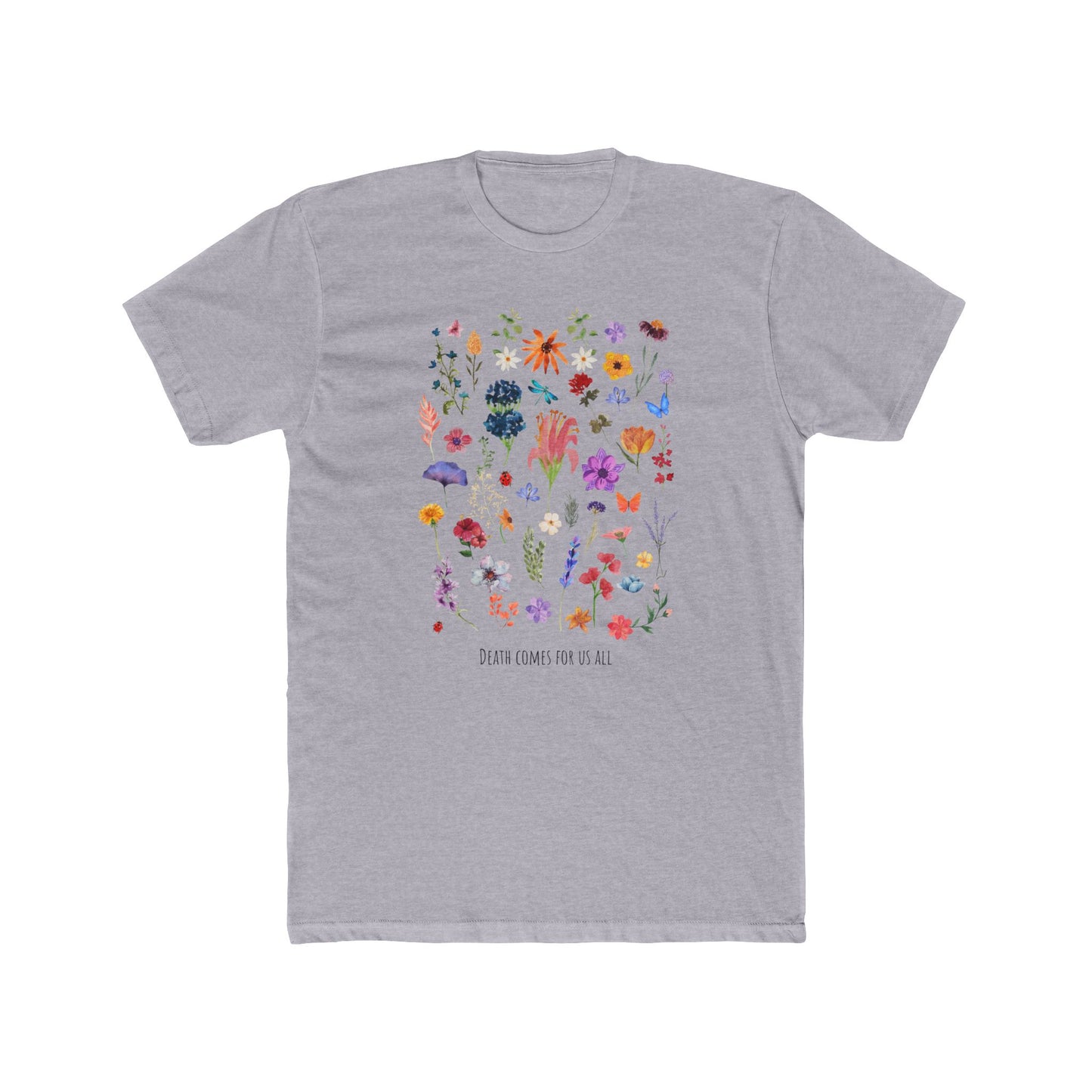 Death Comes For Us All fitted tee