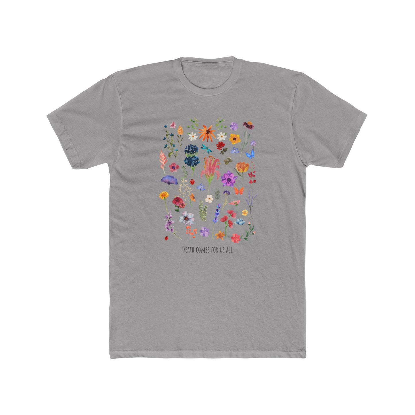 Death Comes For Us All fitted tee