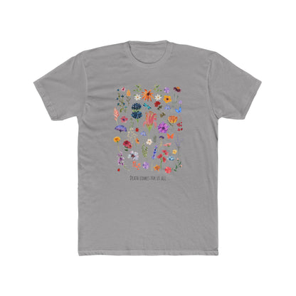 Death Comes For Us All fitted tee