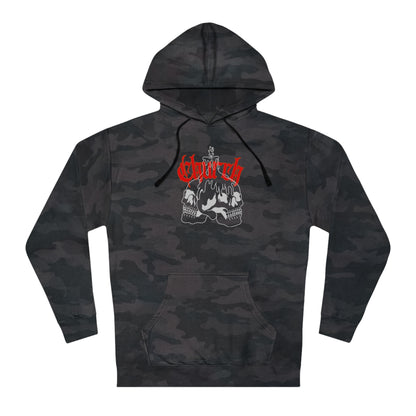 Church Skull comfort hoodie. 4 different color schemes