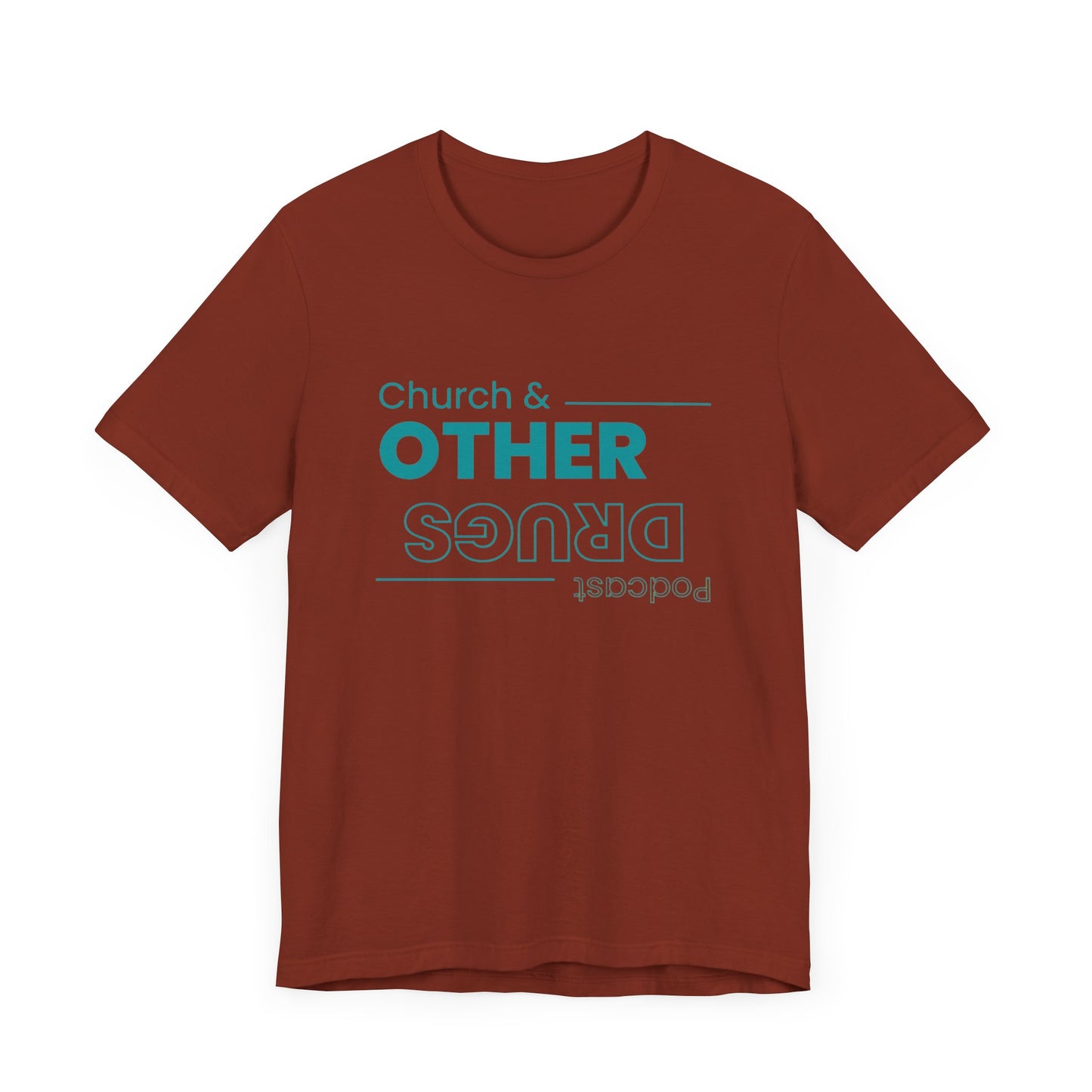 Church & other drugs upside down logo tee