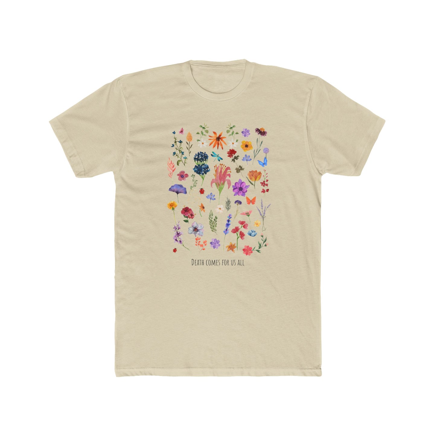 Death Comes For Us All fitted tee