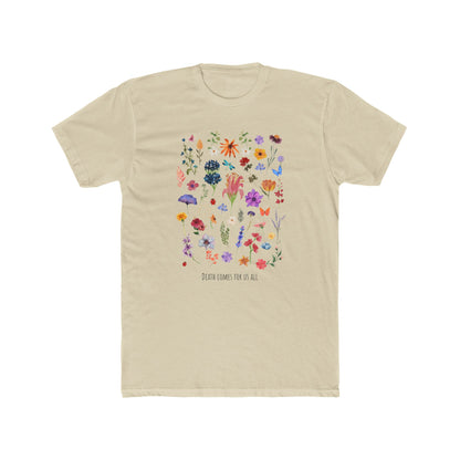 Death Comes For Us All fitted tee