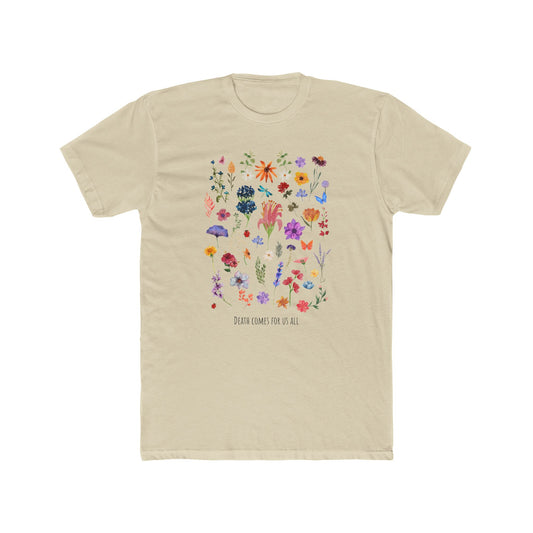 Death Comes For Us All fitted tee
