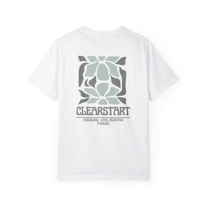 ClearStart Unisex Garment-Dyed T-Shirt - Rebuilding Lives, Reuniting Families