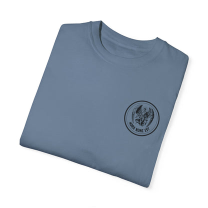 The Hour is Now comfort colors tee