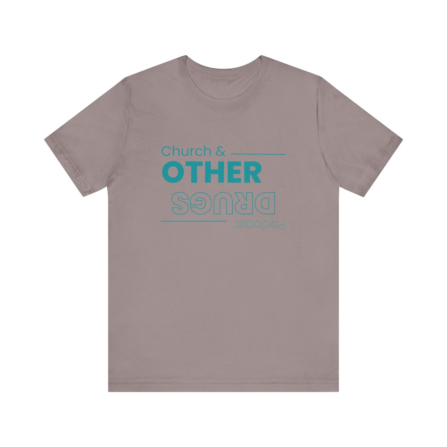 Church & other drugs upside down logo tee