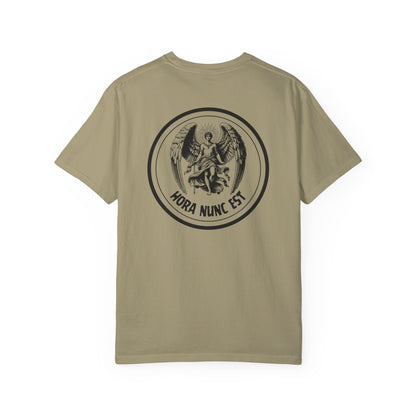 The Hour is Now comfort colors tee