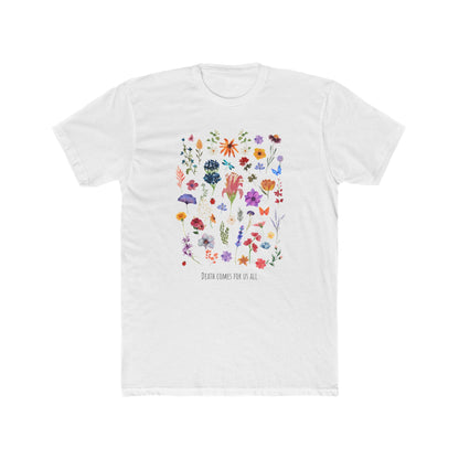 Death Comes For Us All fitted tee