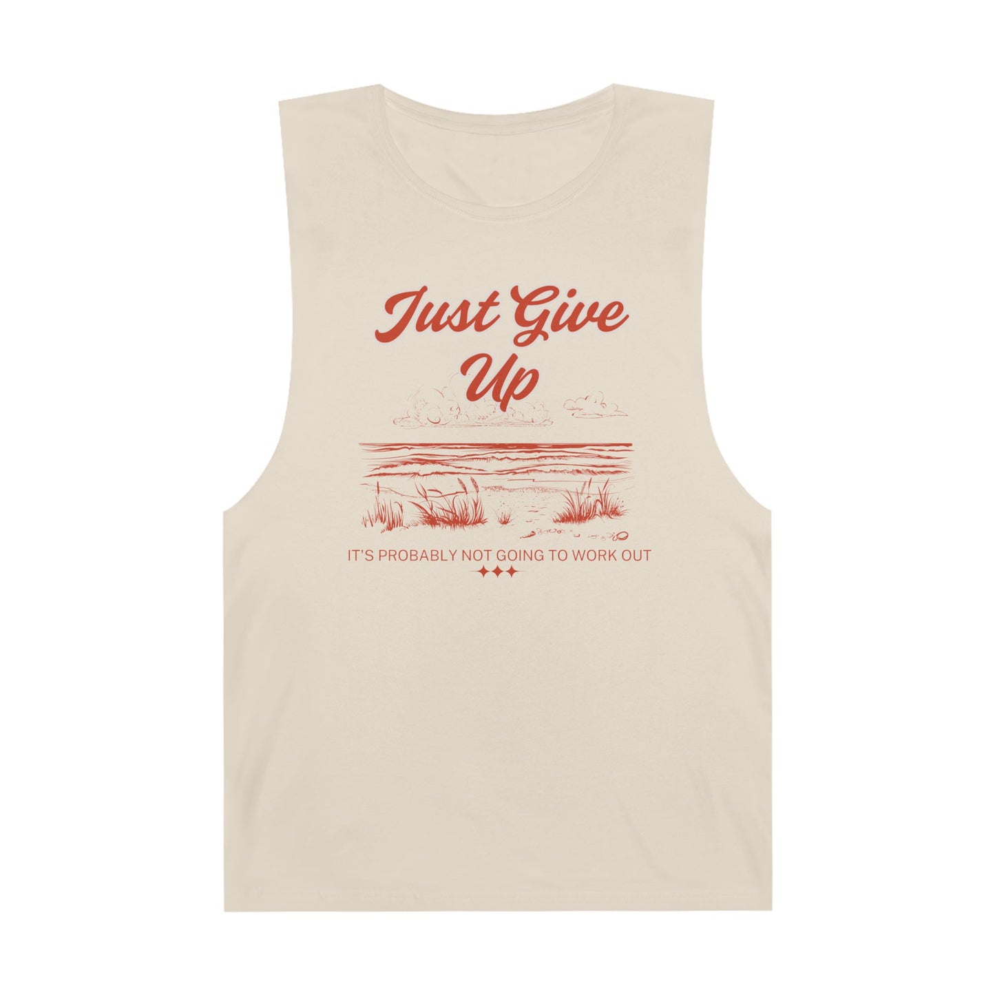 Just give up tank top