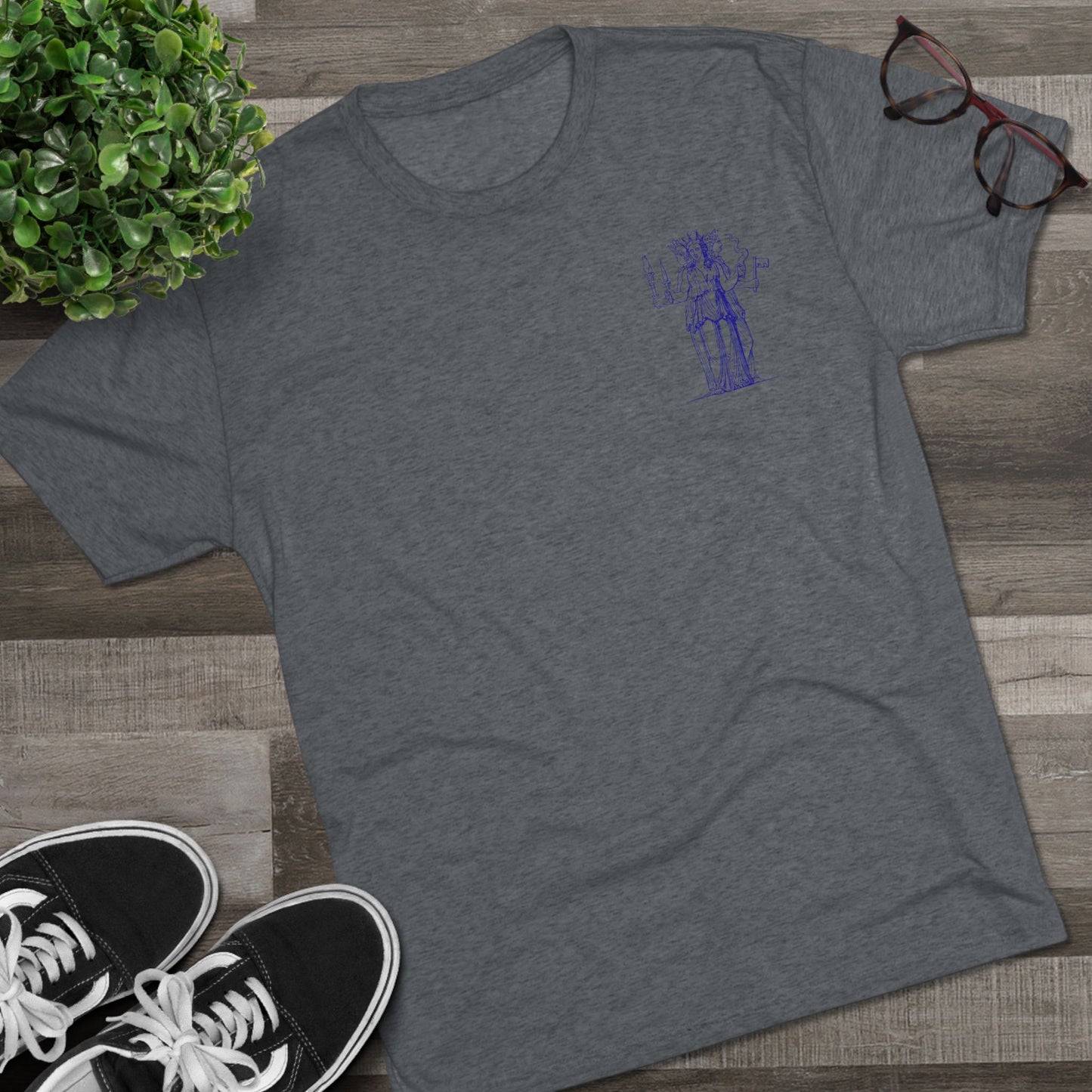 Three Oracles tri-blend comfort tee