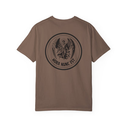 The Hour is Now comfort colors tee