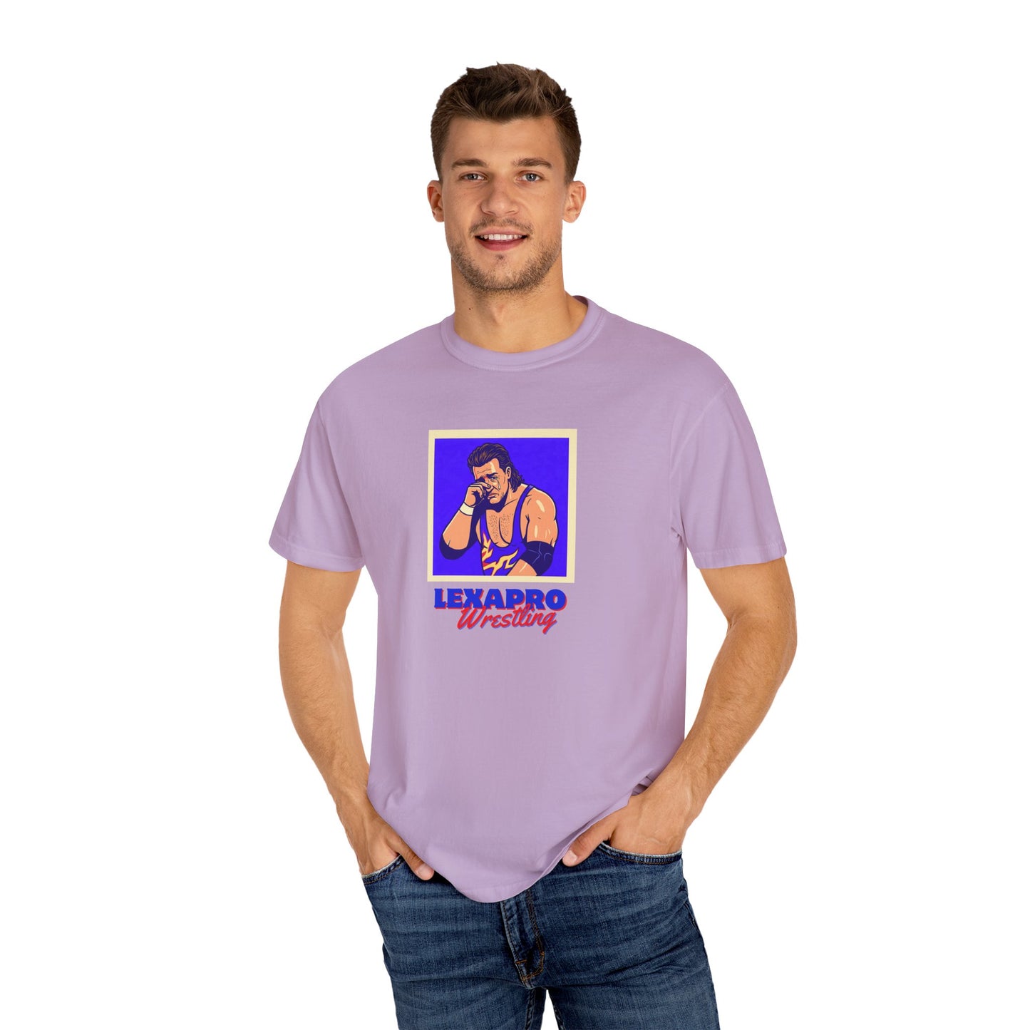 Lexapro Wrestling comfort colors tee