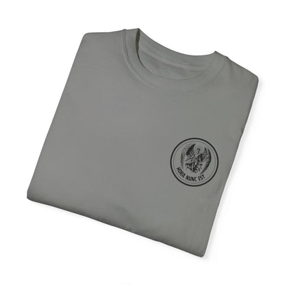 The Hour is Now comfort colors tee