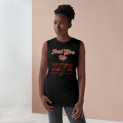 Just give up tank top