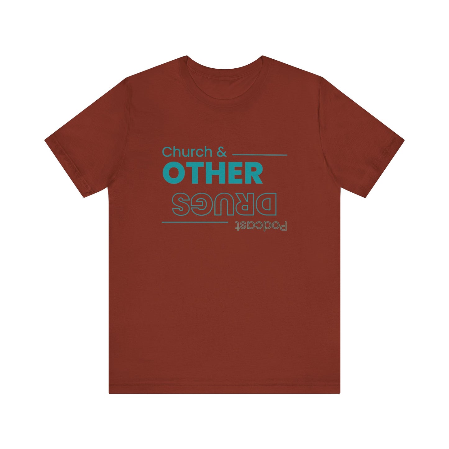 Church & other drugs upside down logo tee