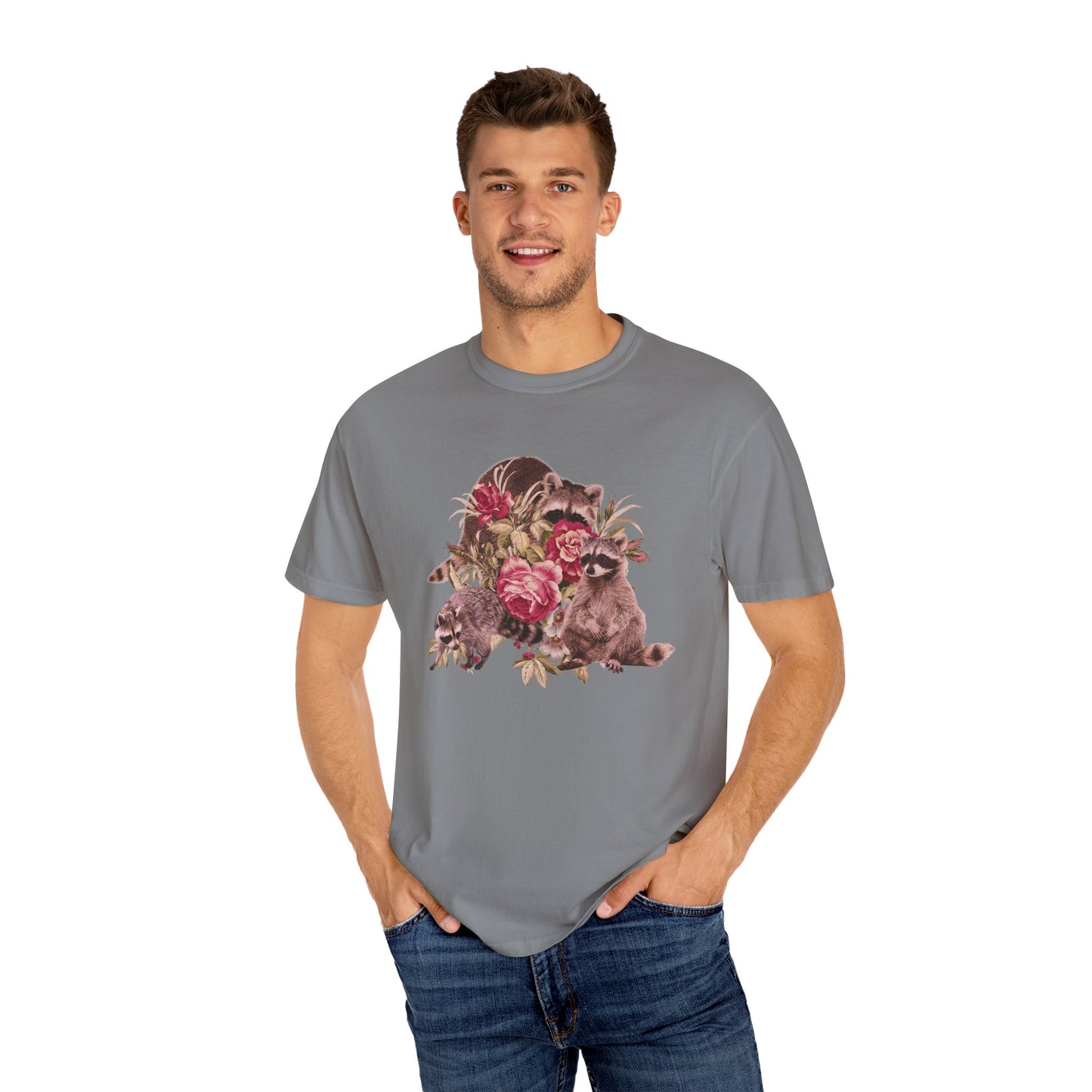 Raccoon Floral