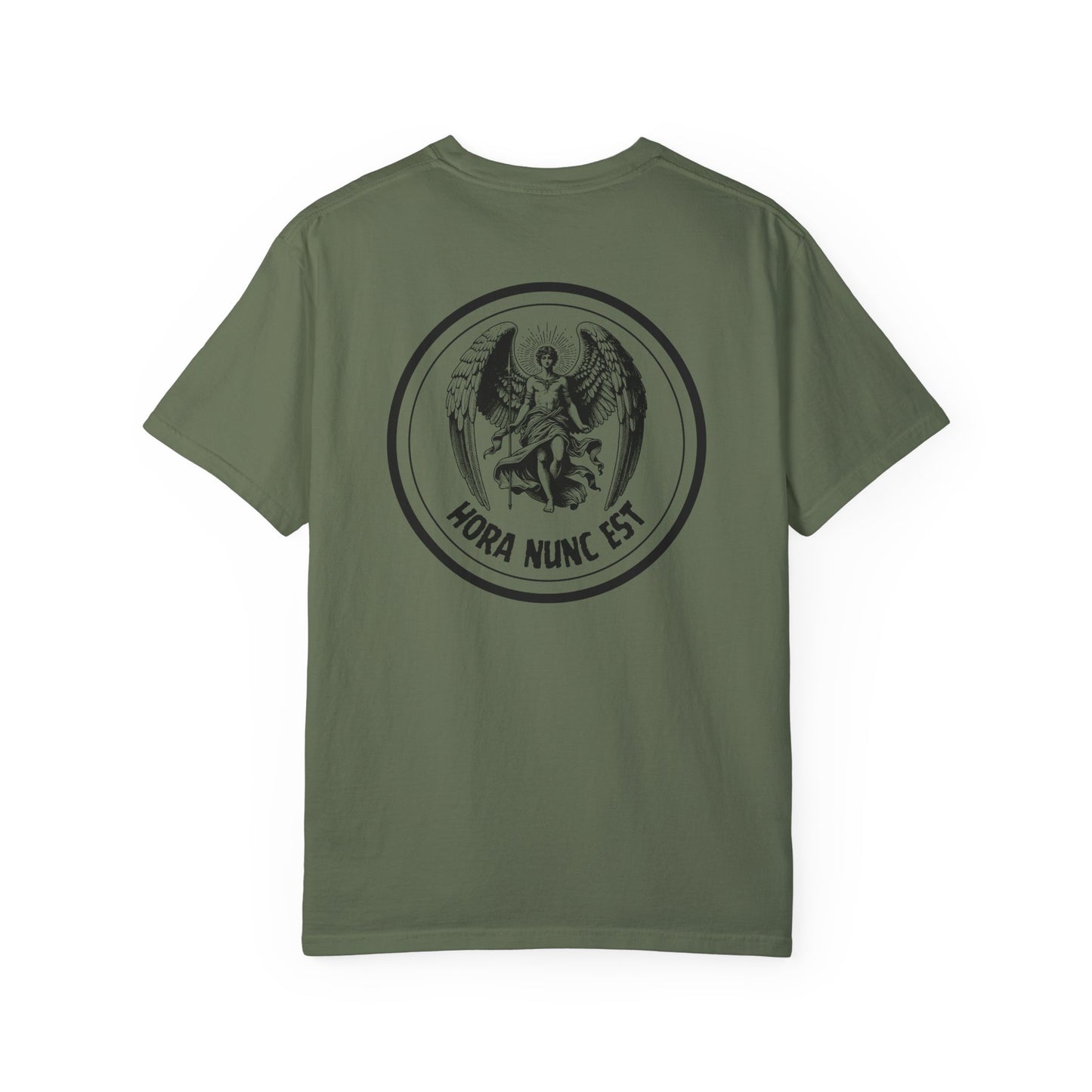 The Hour is Now comfort colors tee