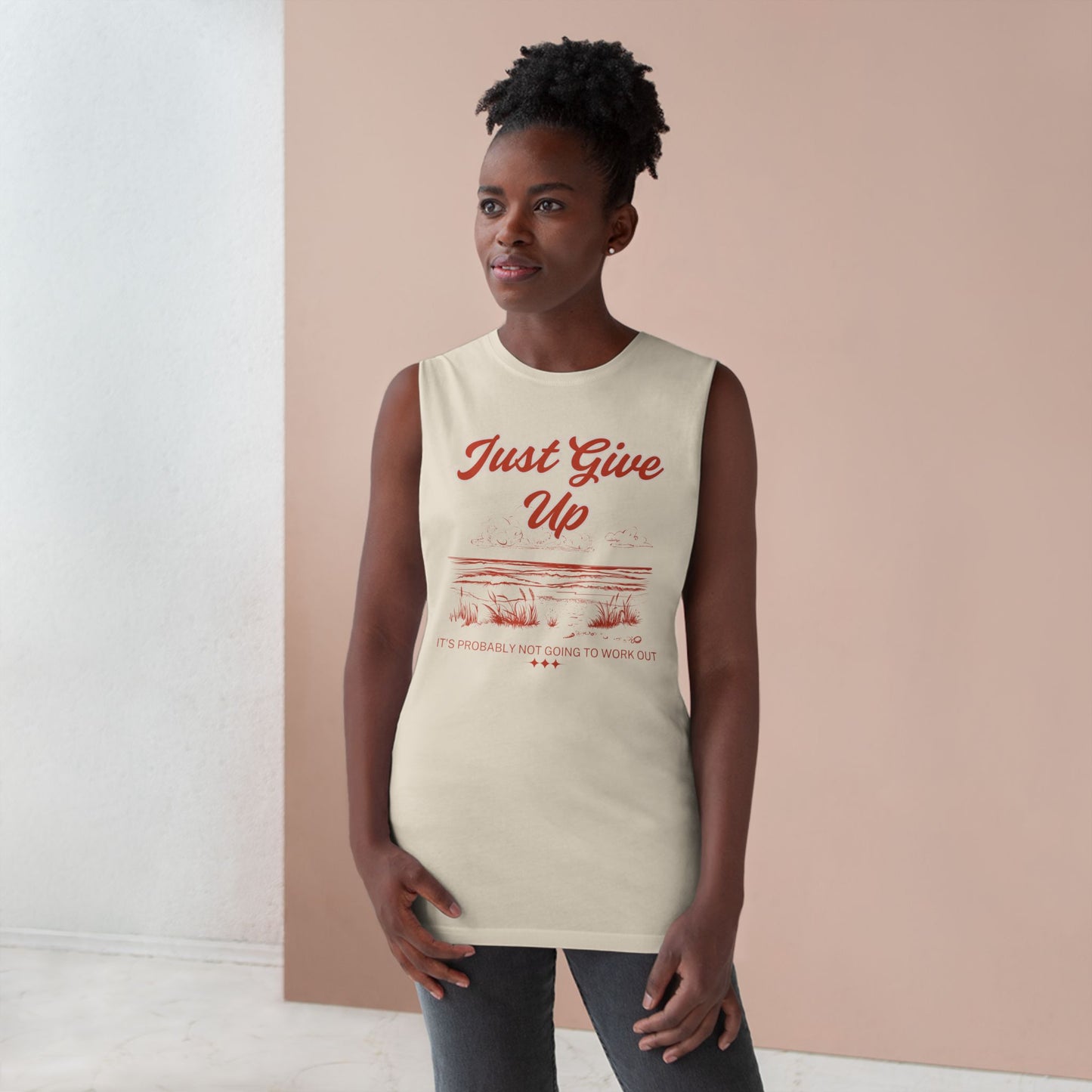 Just give up tank top