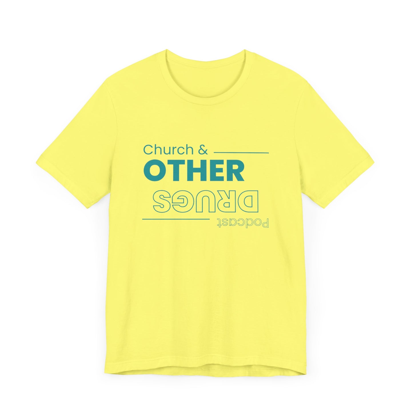 Church & other drugs upside down logo tee