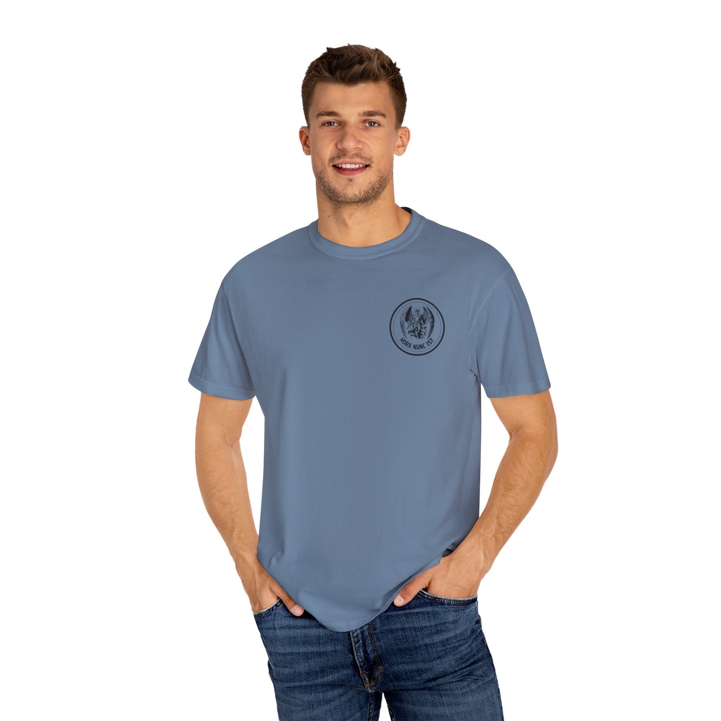 The Hour is Now comfort colors tee