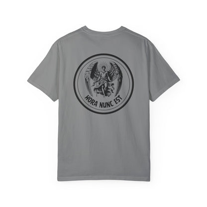 The Hour is Now comfort colors tee