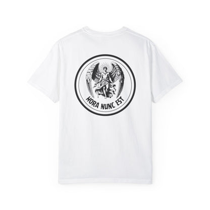 The Hour is Now comfort colors tee