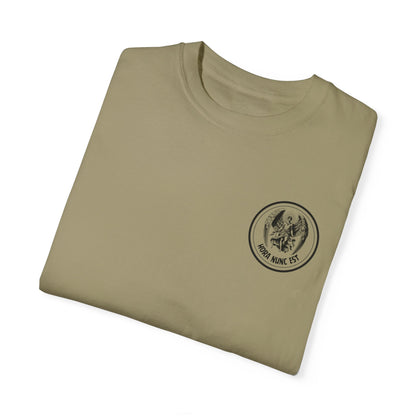 The Hour is Now comfort colors tee