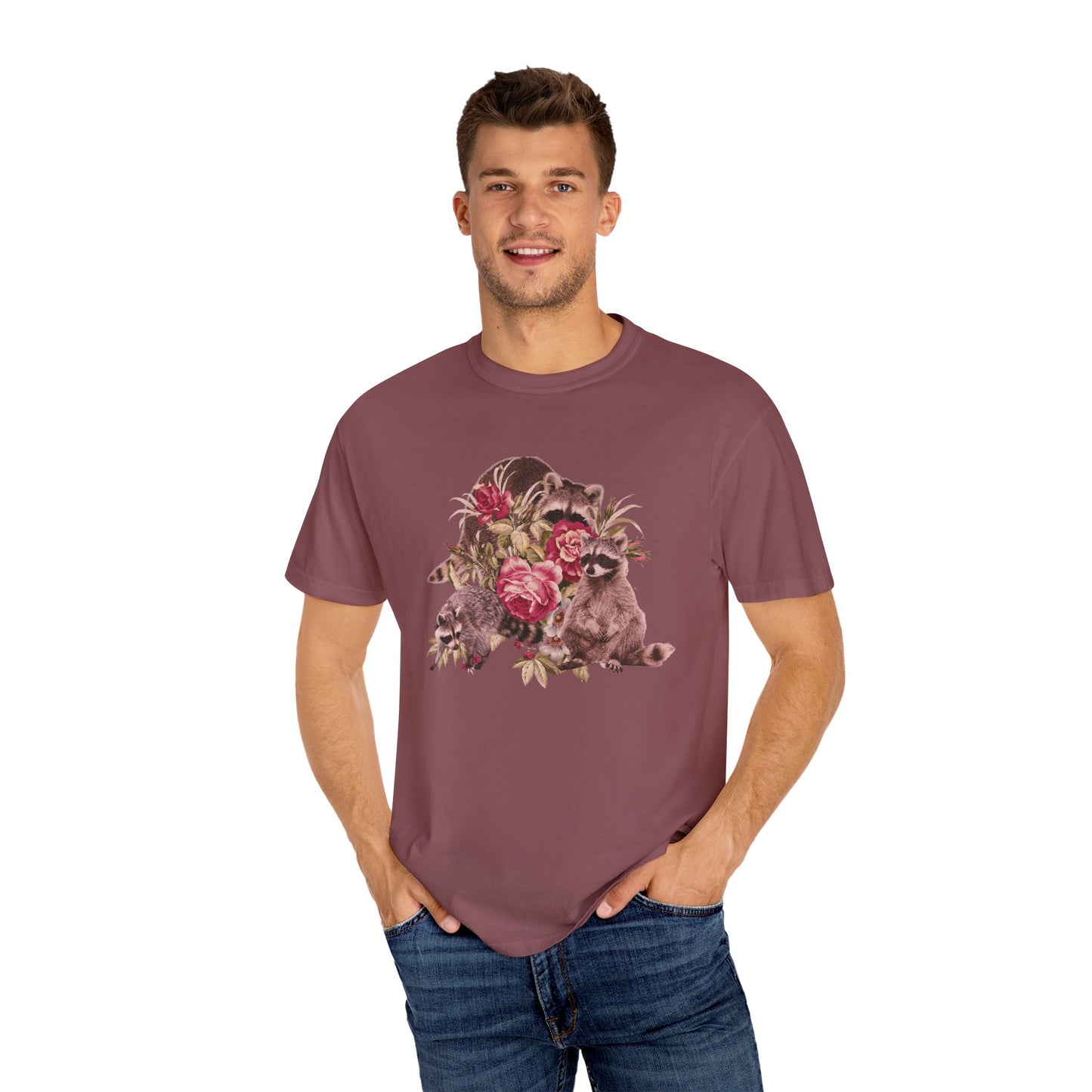 Raccoon Floral