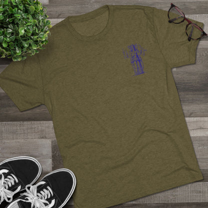 Three Oracles tri-blend comfort tee