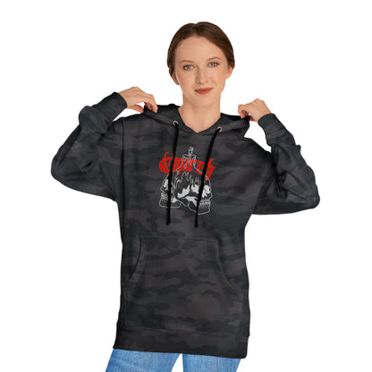 Church Skull comfort hoodie. 4 different color schemes