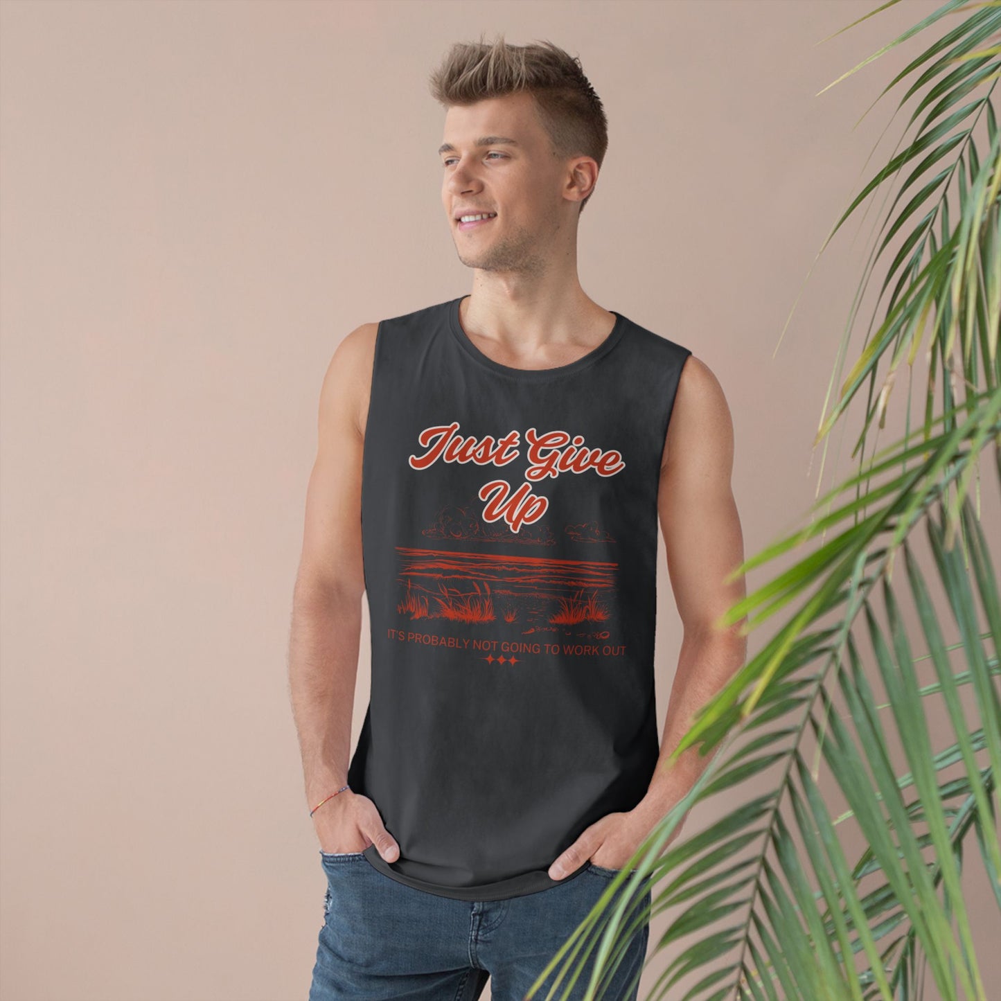 Just give up tank top