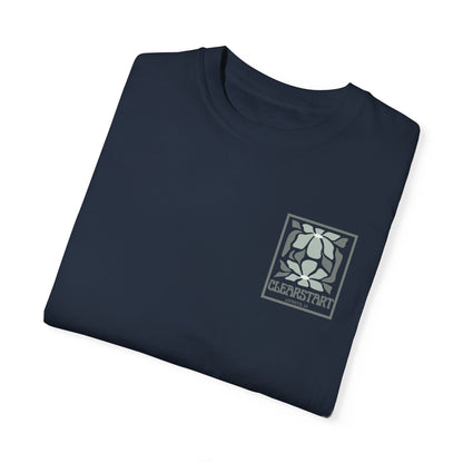 ClearStart Unisex Garment-Dyed T-Shirt - Rebuilding Lives, Reuniting Families