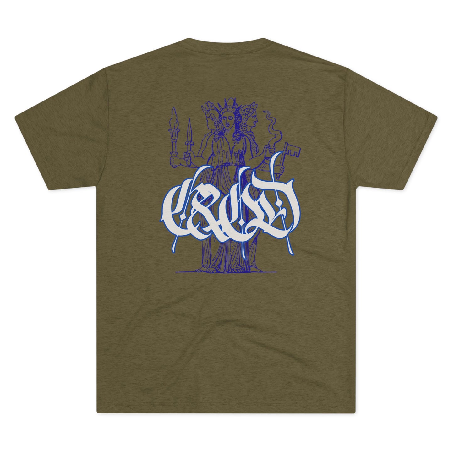 Three Oracles tri-blend comfort tee