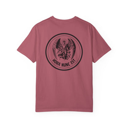 The Hour is Now comfort colors tee