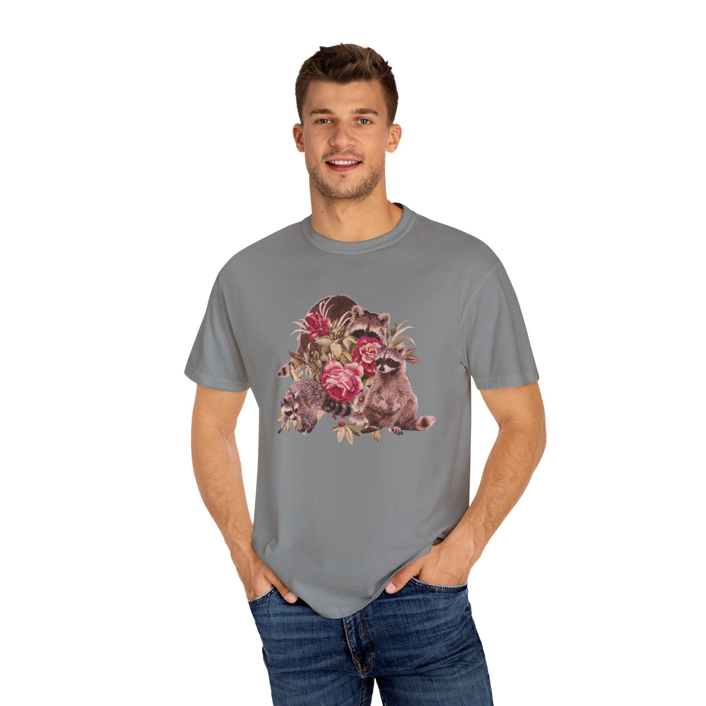 Raccoon Floral