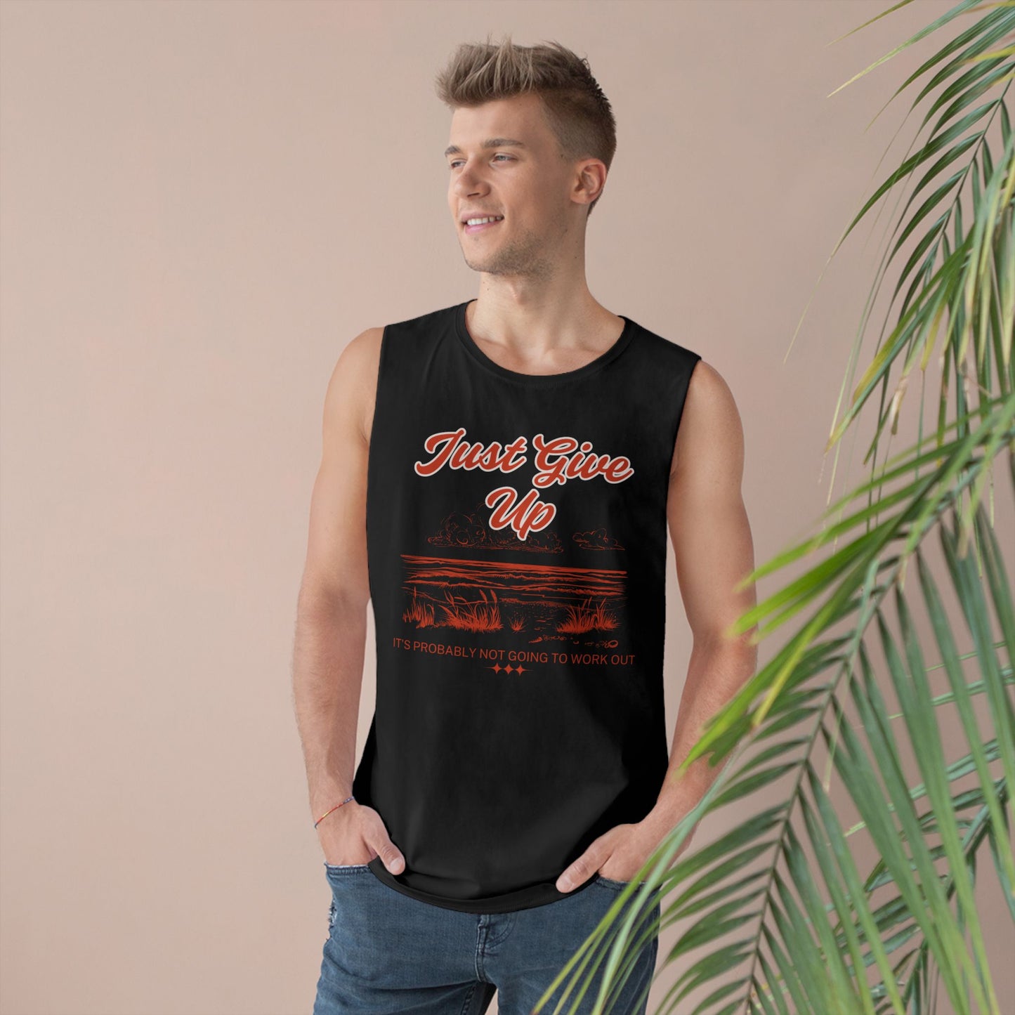 Just give up tank top