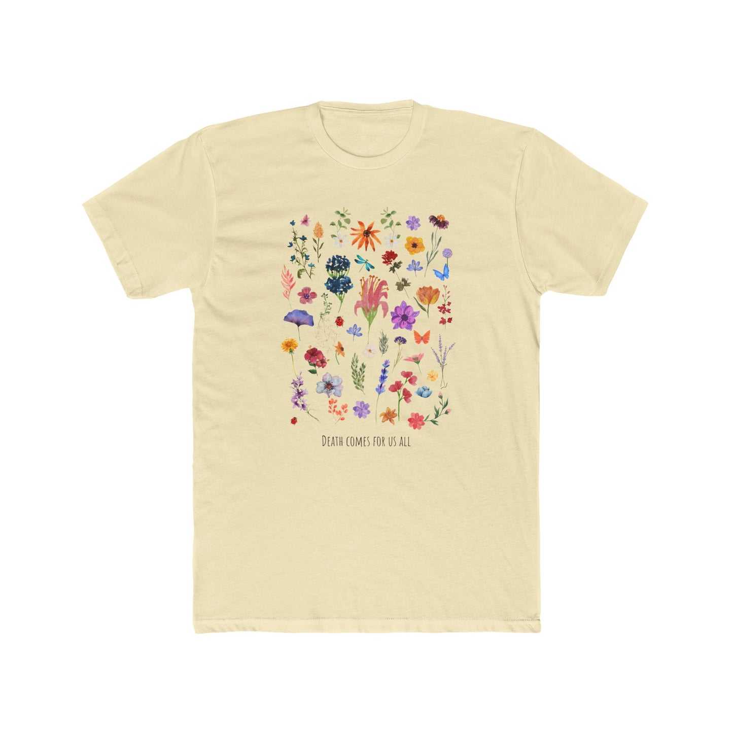 Death Comes For Us All fitted tee